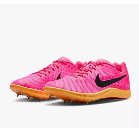 Nike‎ Zoom Rival Men's 10.5 Distance Track & Field Spikes  Hyper Pink DC8725-600 - Picture 1 of 14